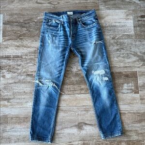Hudson Jeans Men's Distressed Blue Skinny Jeans